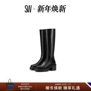 BOOT HIGH KNEE 秋冬厚底骑士靴长筒靴女及膝靴 SOHO