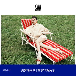 【奚梦瑶同款】SW COLTON LOW SNEAKER 明星同款平底运动休闲鞋女