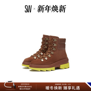 BOOTIE HIKER 秋冬英伦风厚底马丁靴女登山靴粗跟短靴 NOHO