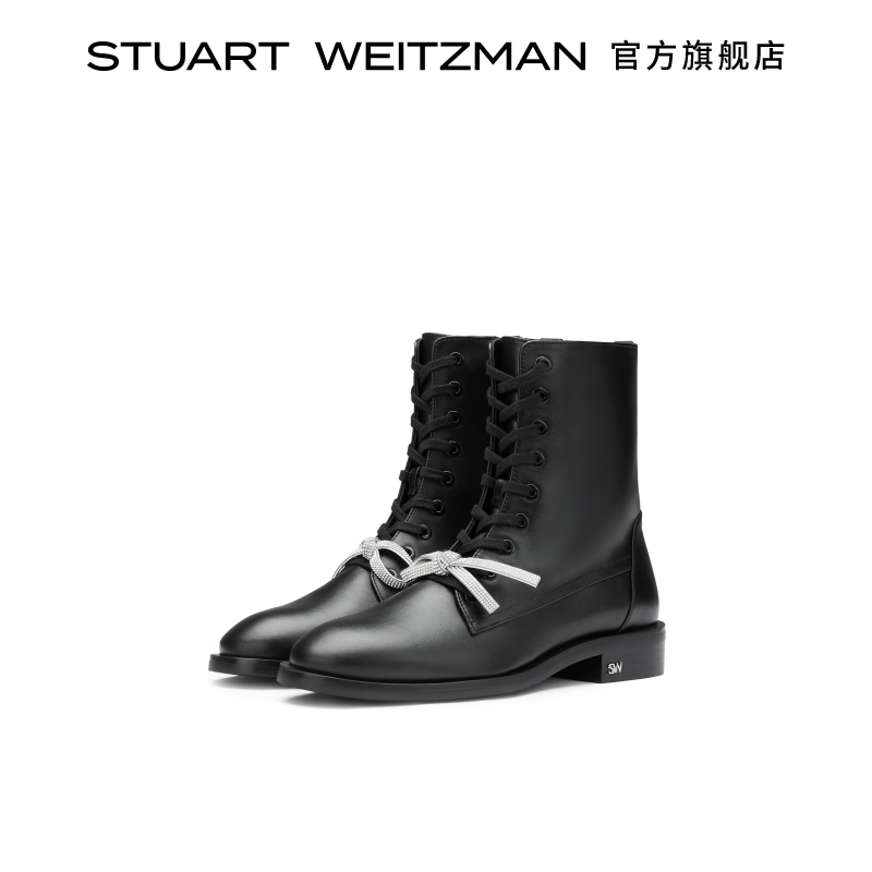 SW马丁靴蝴蝶结机车风