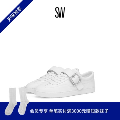 SW新款厚底休闲鞋板鞋小白鞋