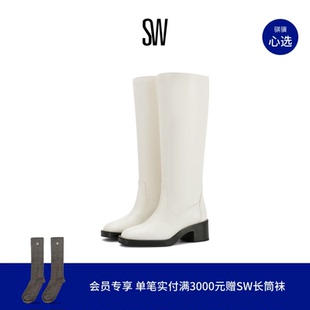 HIGH KAIA KNEE 粗跟骑士靴及膝长筒靴长靴女 BOOT