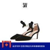 SUSELLE Weitzman Stuart 夏季 PUMP 婚鞋 蝴蝶系带高跟鞋