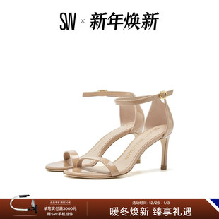 一字带高跟凉鞋 款 春夏经典 女仙女风 NUNAKEDSTRAIGHT