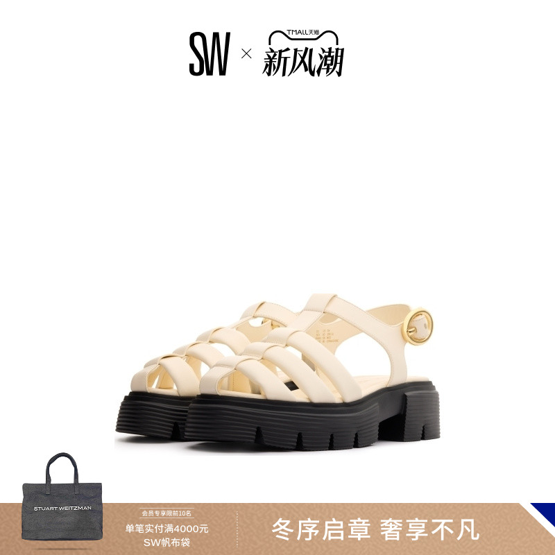 SW NOLITA FISHERMAN SANDAL 厚底休闲罗马凉鞋女渔夫凉鞋