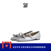 女 PEARL 七夕限定 JANE MARY 平底单鞋 BOW 蝴蝶结玛丽珍鞋