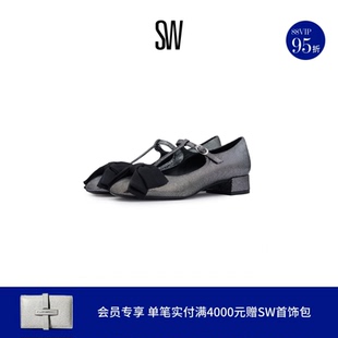 ARIELLA 女 PUMP 蝴蝶结绑带粗跟高跟鞋 STRAP 春夏新品