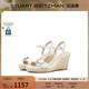 PEARLRING ESPADRILLE WEDGE Stuart 凉鞋 珍珠坡跟鞋 Weitzman