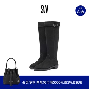 BOOT HIGH KNEE 金属绑带机车风骑士靴长筒靴及膝靴 MAVERICK