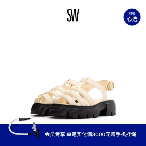 SW NOLITA FISHERMAN SANDAL厚底罗马凉鞋渔夫鞋