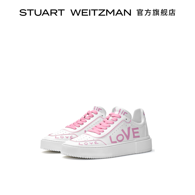 【线上特惠】SW RYAN LOVE SNEAKER字母印花休闲板鞋运动小白鞋 女鞋 时尚休闲鞋 原图主图