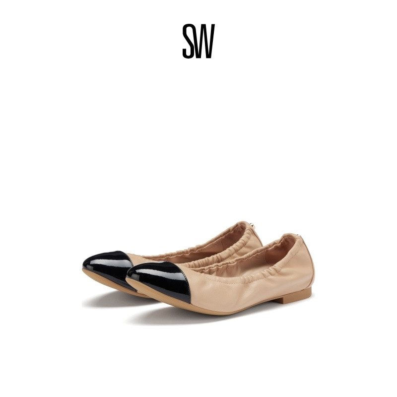 Stuart Weitzman/SW GABBY BALLET FLAT 复古风芭蕾舞鞋平底单鞋