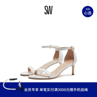 一字带细高跟仙女风凉鞋 夏经典 女 NUNAKEDSTRAIGHT