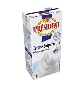 president whipping Dairy cream  总统动物淡奶油烘培奶油 1L