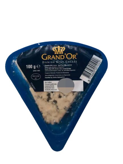丹麦进口 兰波臭芝士 德宝三角蓝纹奶酪 danish blue cheese 100g