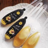 勺子 spoon 便携小包装 盒装 40g蜂蜜百花状蜂蜜装 蜜勺 honey