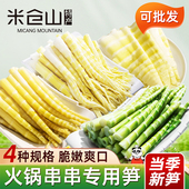 清水笋组合500g小竹笋尖麻辣烫火锅食材罗汉笋片绿笋子新鲜嫩笋丝