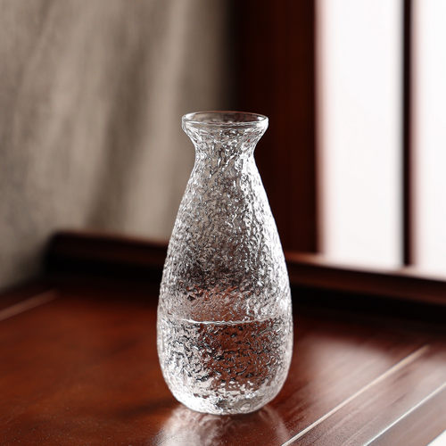 星梦日式高通透玻璃清酒壶套装