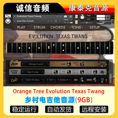 乡村电吉他音源-Orange Tree Samples Evolution Texas Twang