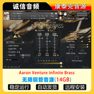 Brass康泰克音源 Infinite 无限铜管音源Aaron Venture