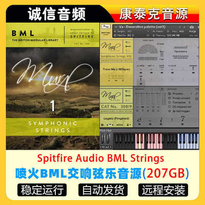 喷火管弦乐Spitfire Audio Mural Symphonic Strings Ensembles