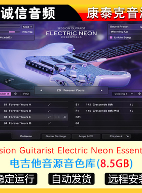 扫弦电吉他音源Session Guitarist Electric Neon Essentials