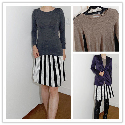 思思美国代购 vince春季新品全羊毛 薄款 套头针织衫 温暖女