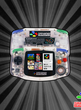 数码舞馆 SFC 原装gameboy游戏机  高亮背光GBA掌机