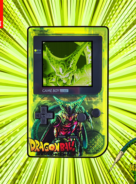 GBP GAMEBOY pocket游戏机 高亮 像素 复古掌机 点对点 龙珠