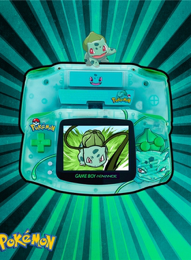 GBA GAMEBOY advance游戏机 彩色 高亮 SP NDSLPSP 妙蛙种子