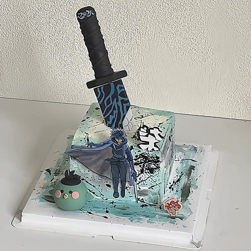 刺客伍六七二次元动漫蛋糕装饰