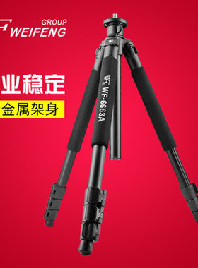 伟峰WF-6663A三脚架单反相机摄通用钓鱼灯打鸟6663A三角架包 配件