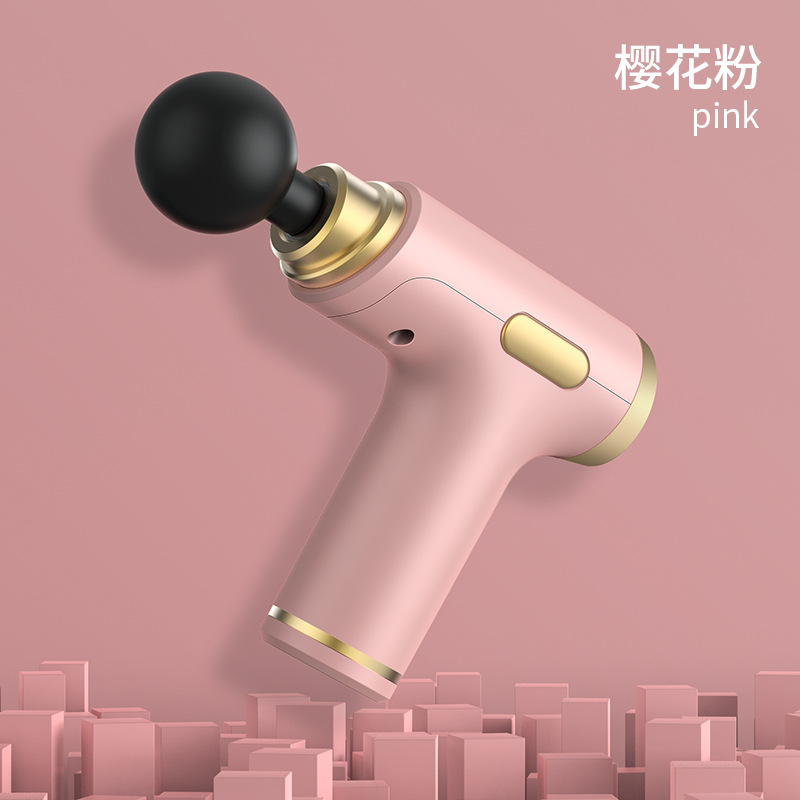 迷你筋膜枪小型肌肉放松器随身便携式电动按摩器健身mini颈膜枪