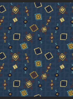 四方连续花型设计PSD TIF印花格式 无分层 几何民族风T8-75