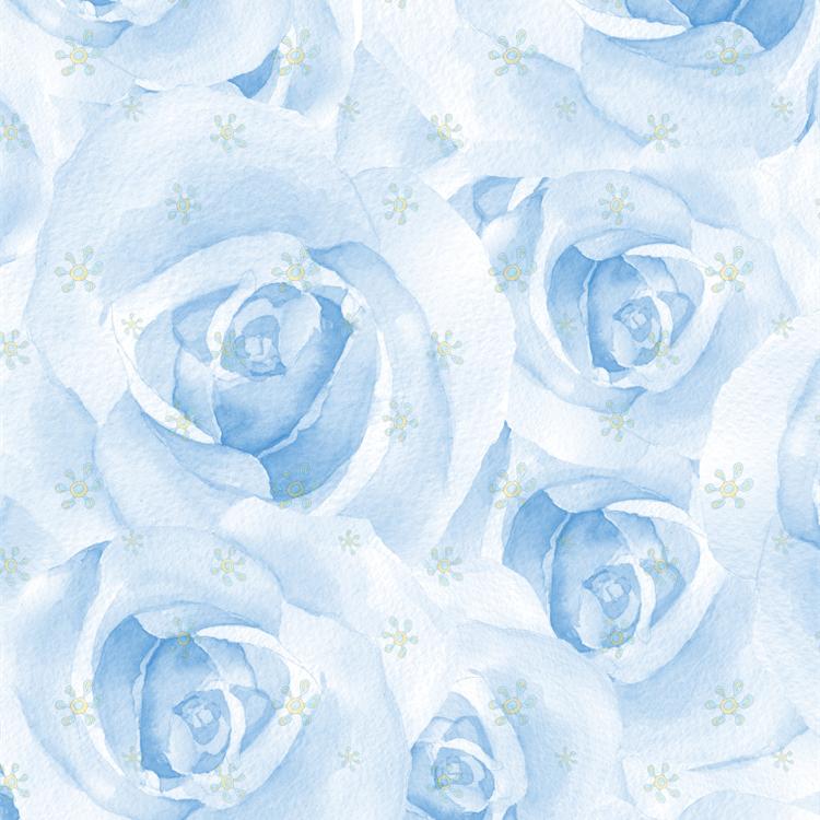 多图四方连续花型设计PSD TIF印花格式 无分层 花朵 T35-1