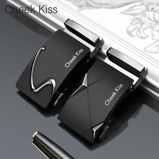CheekKiss皮带扣头男款自动扣男士针扣裤腰带头皮带头合金单扣男