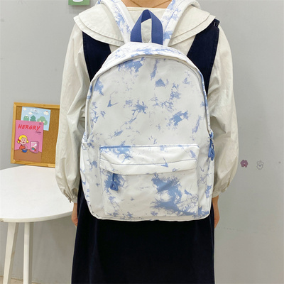 吉吉向上休息通用双肩涤纶