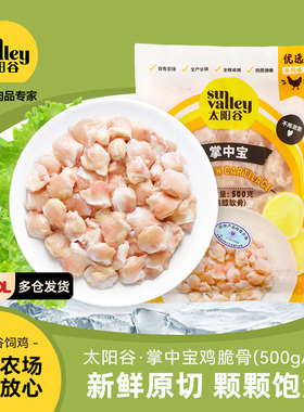 太阳谷掌中宝鸡脆骨/膝软骨冷冻烧烤串烙锅生鲜脆骨商用食材1000g