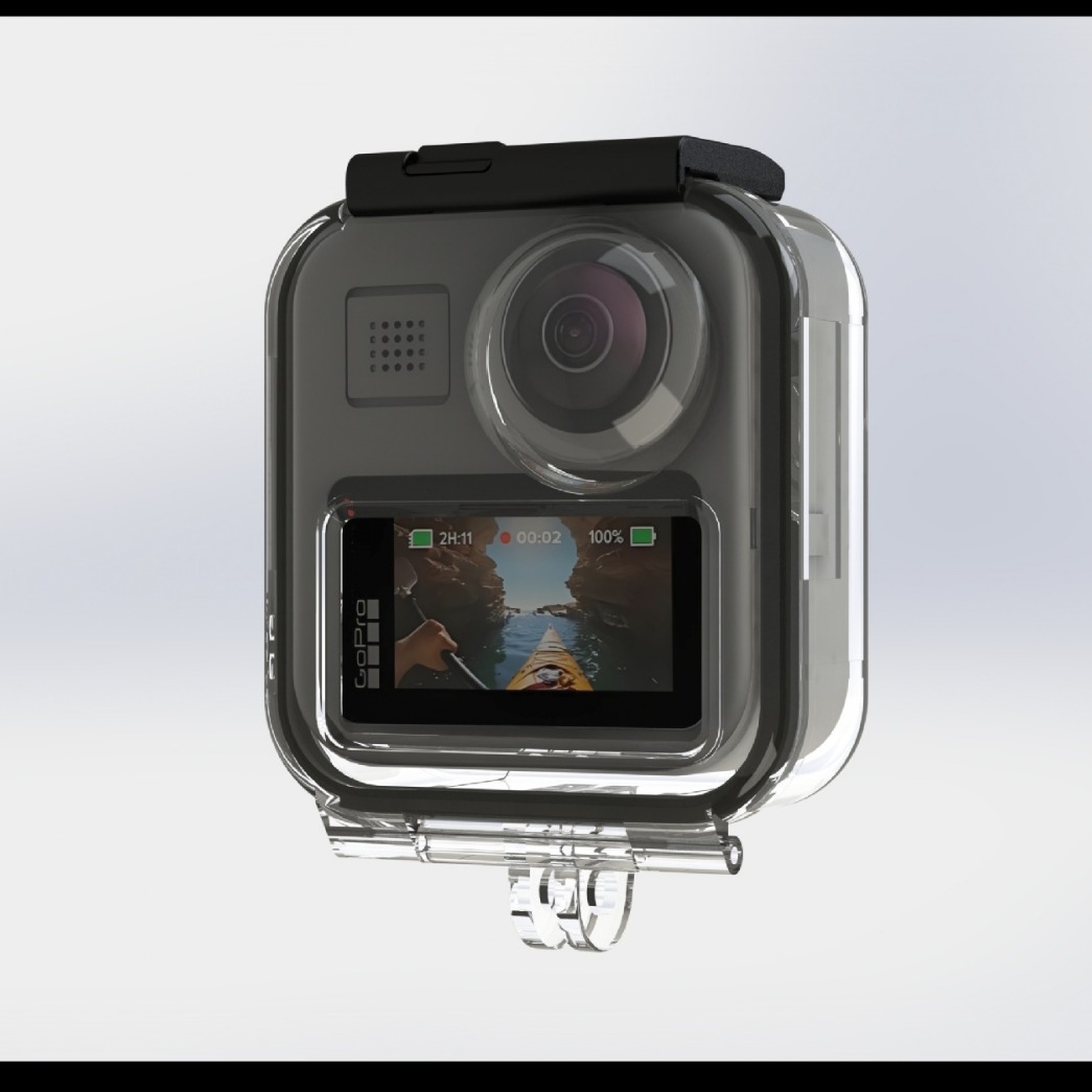 适用gopromax冷靴防水壳运动配件