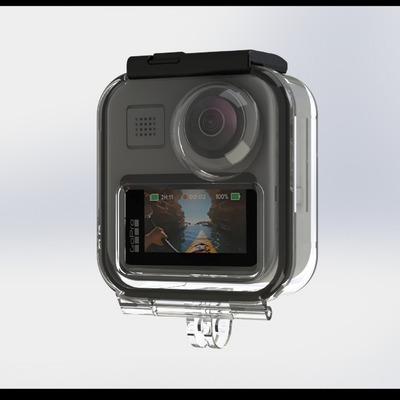 2019款GoproMax全景运动相机防水壳保护壳户外游泳潜水触摸屏配件