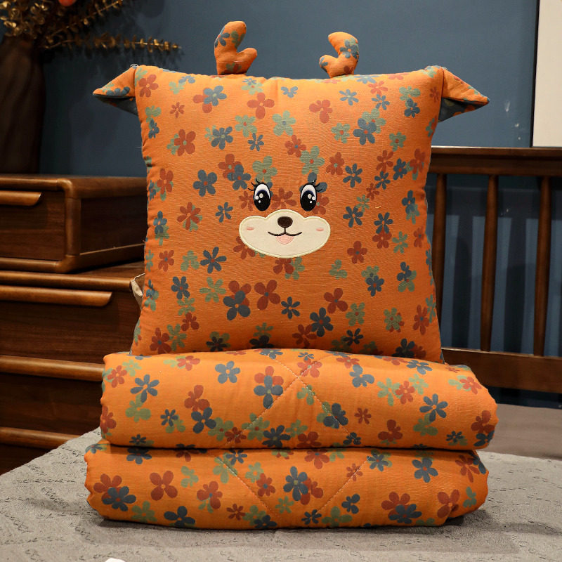 抱枕被子两用毯子二合一加厚办公室摺叠午睡枕头沙发汽车靠枕车载,居家布艺,抱枕被,淘宝优惠券,粉丝福利购,淘宝优惠卷