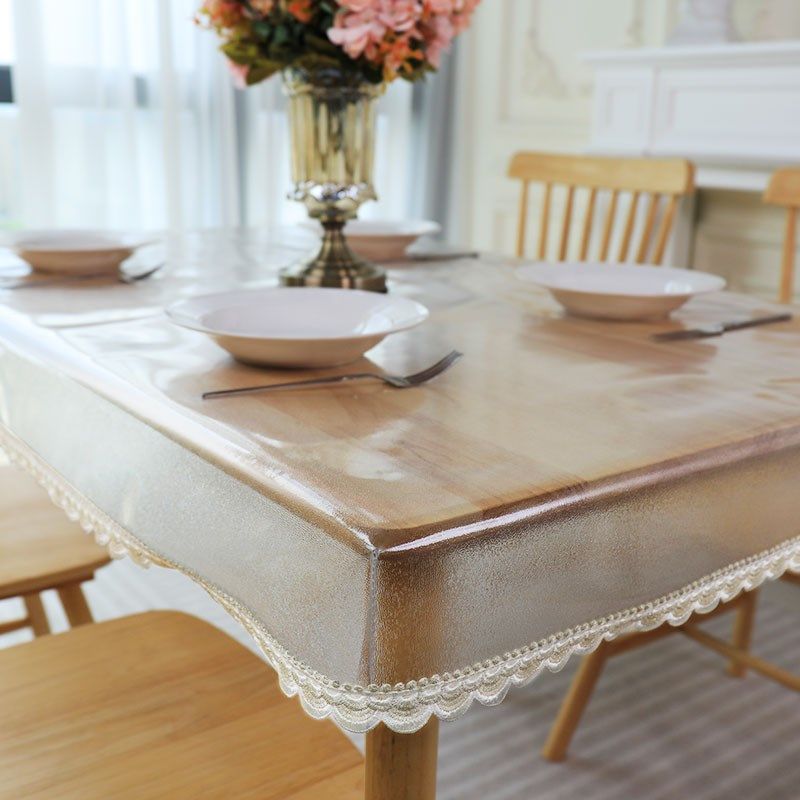 透明PVC磨砂防水防油桌布垂边烤火罩套耐高温长方形正方形方桌罩,居家布艺,桌布,淘宝优惠券,粉丝福利购,淘宝优惠卷