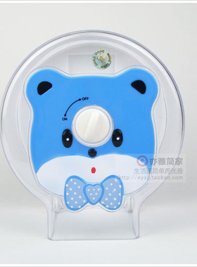 可爱熊浴室防水纸巾筒纸巾架 卫生间卷纸筒 吸盘厕所纸巾盒草纸盒