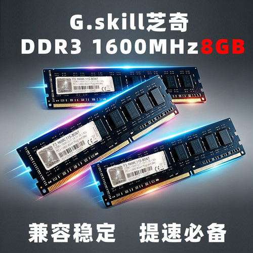 芝奇DDR38GB1600MHz内存条