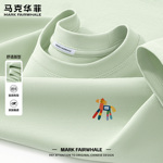 马克华菲重磅限定短袖T恤男女同款纯棉动物印花体恤夏季潮流上衣