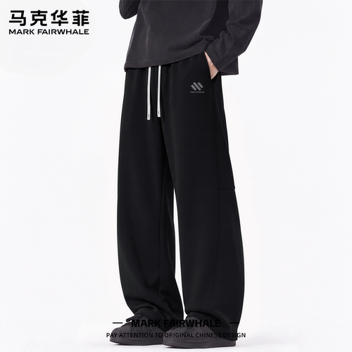 马克华菲牛奶丝弯刀裤男士亲肤