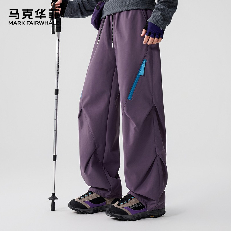 马克华菲男士长裤直筒休闲裤