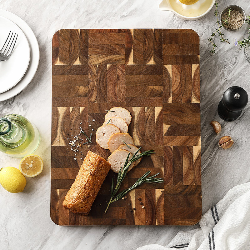 信作相思木实木菜刀家用厨房切菜板案板厨房砧板不易发霉西餐托盘