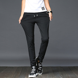 高端男士休闲裤春秋夏季薄款冰丝速干裤子男裤大码运动裤直筒长裤，女装休闲裤，星座1712-3