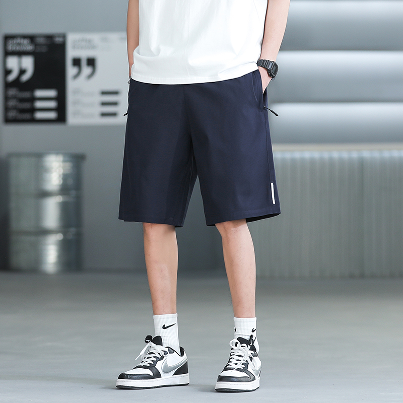 108短裤男休闲宽松运动外穿男士夏季男生沙滩裤衩冰丝速干五分裤，男装休闲裤，星座1716-3